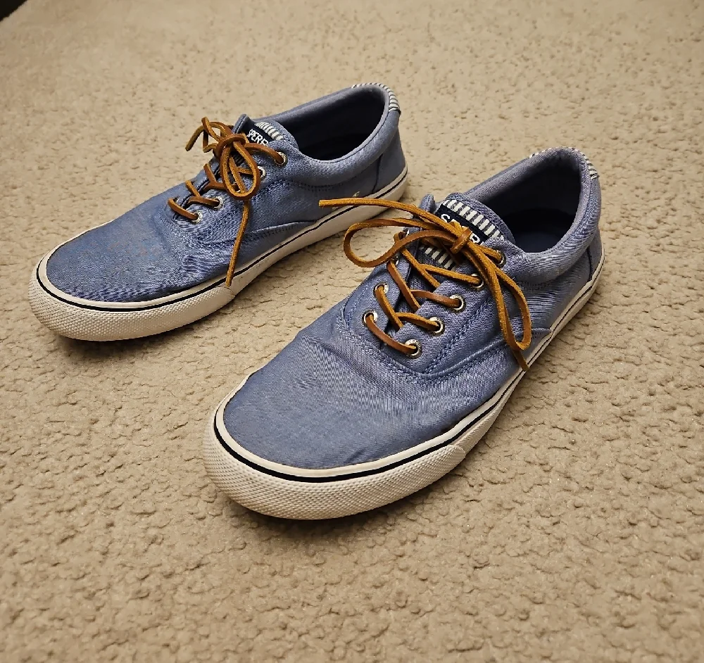 Sperry Men's Light Blue Boat Shoes
